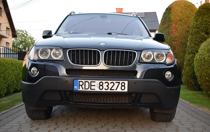 BMW X3 cena 35500 przebieg: 220000, rok produkcji 2009 z Dębica małe 704